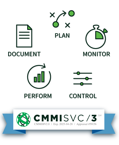 CMMI SVC V3 Appraisal Badge