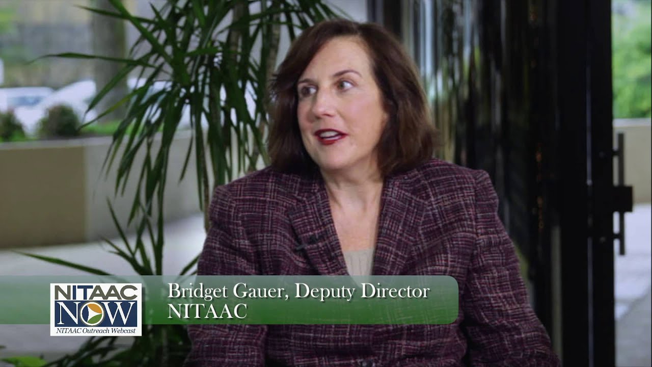NITAAC Outreach Webcast featuring Deputy Director Bridget Gauer