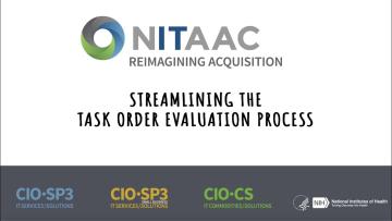 Streamlining the Task Order Evaluation Process